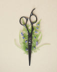 Leaf 'Black Edition' Hairdressing Shears