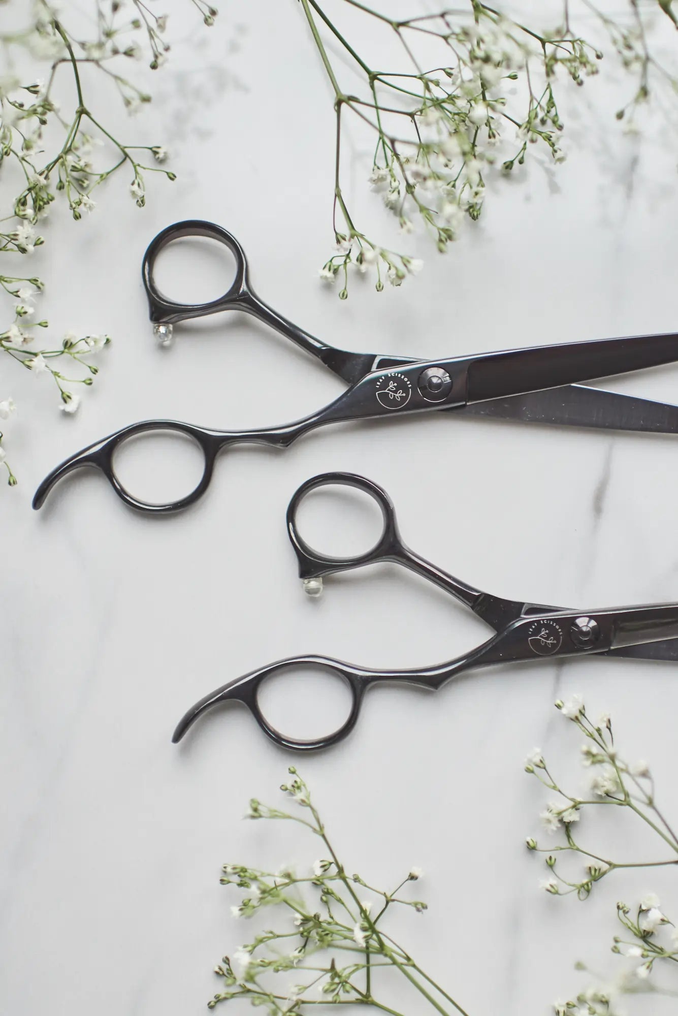 Leaf &#39;Black Edition&#39; Hairdressing Shears