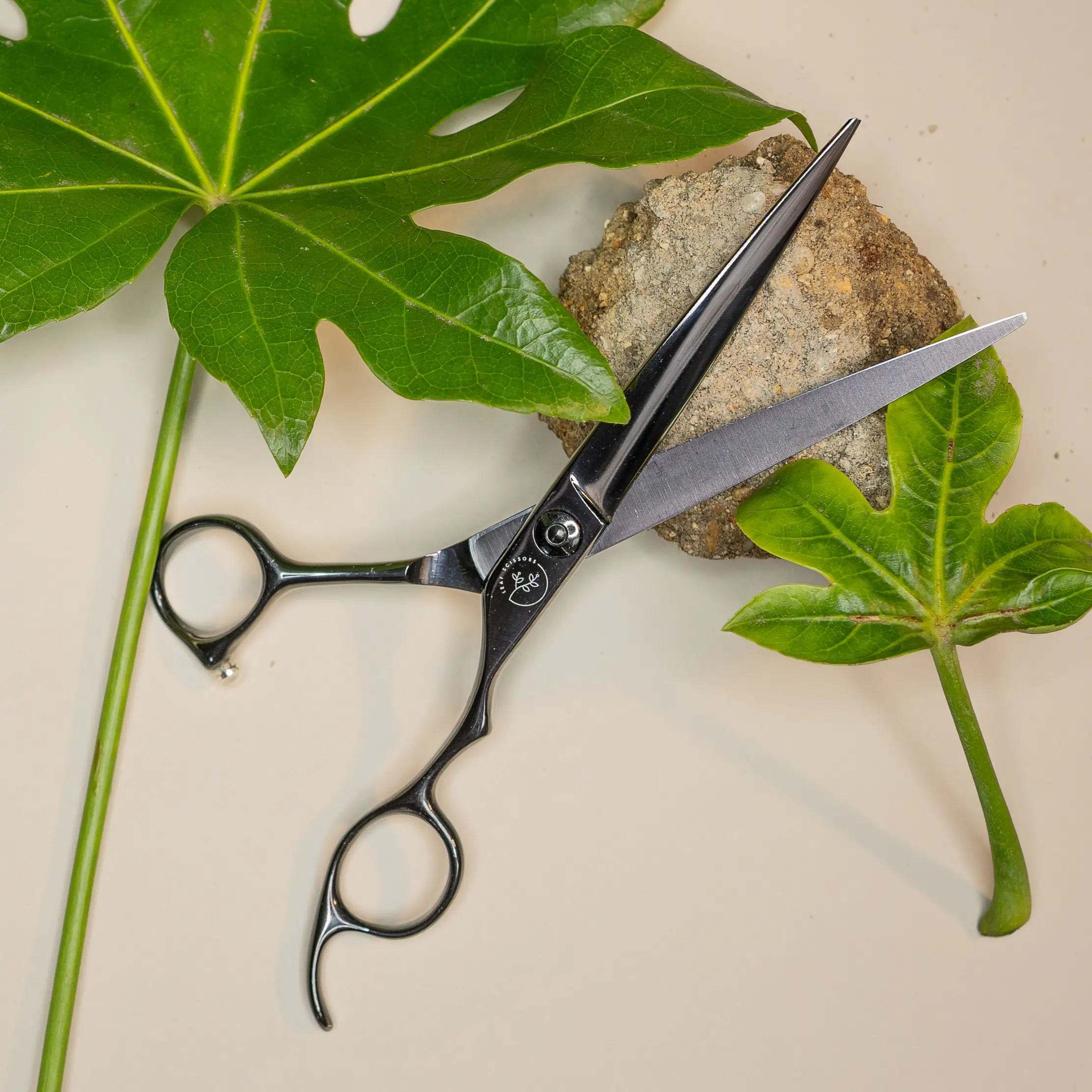 Leaf &#39;Black Edition&#39; Hairdressing Shears